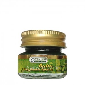 Зелёный бальзам с клинакантунсом нутансом 20 гр. (Green Herb Compound Clinacanthus Nutans Balm) Тайланд